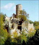 Zcenina skalnho hradu Frdtejn